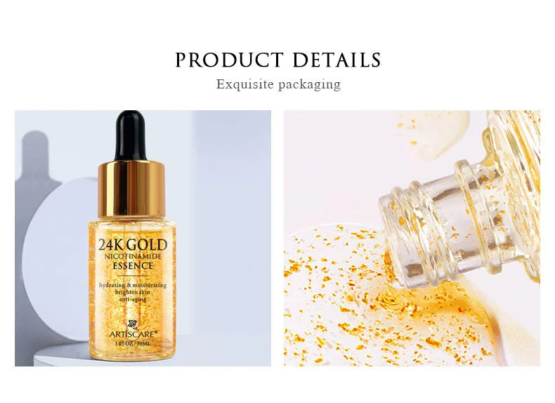 ARTISCARE 24K Gold Serum Set