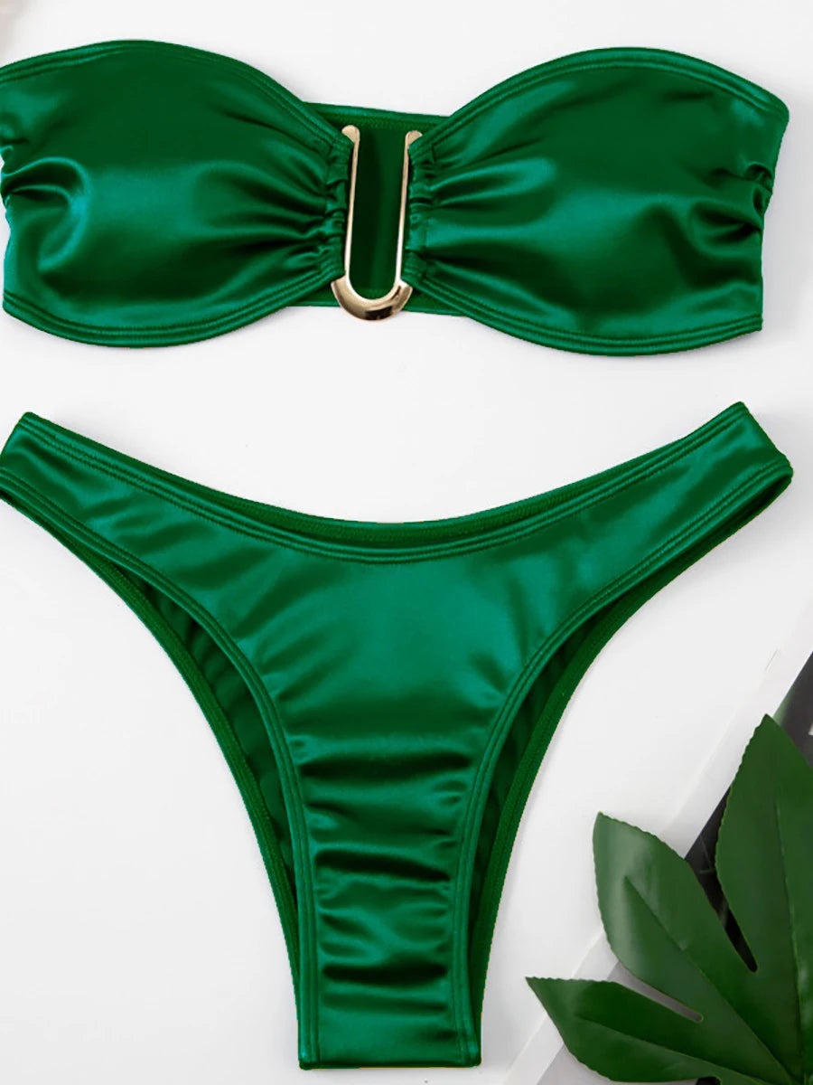 Bandeau Bikini Swimsuit