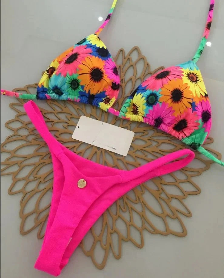 Summer Print Sexy Bikini