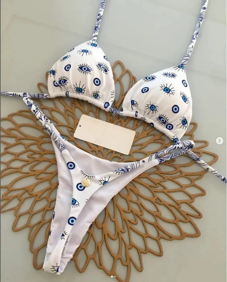 Summer Print Sexy Bikini