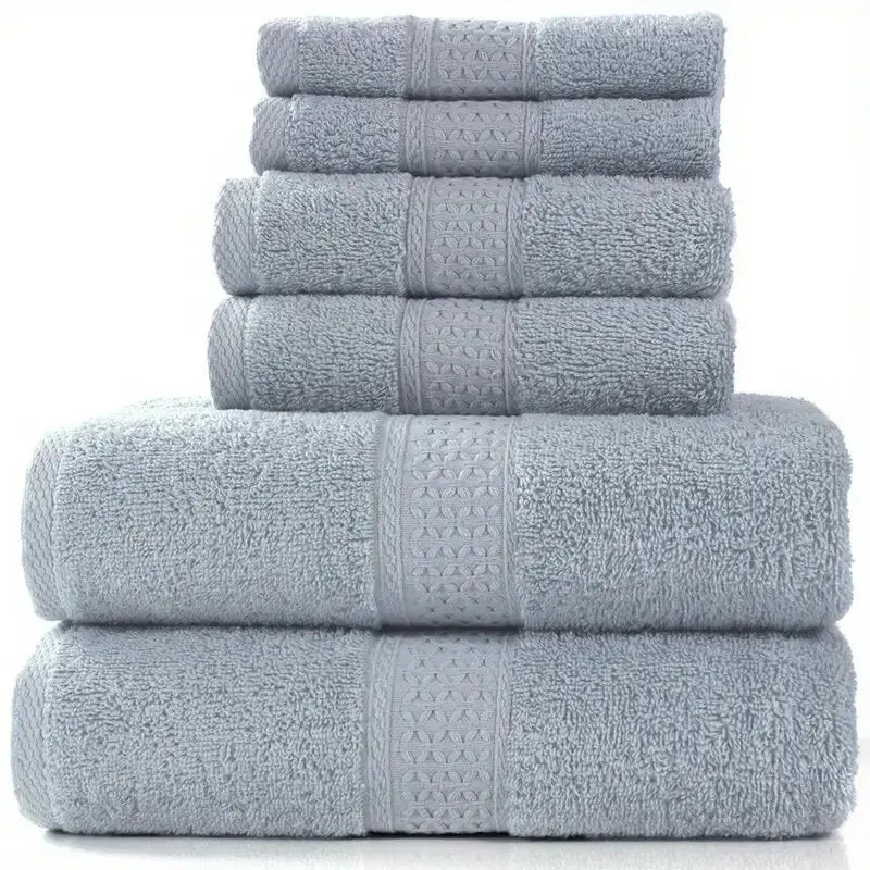 Cotton Bath Towel & Washcloth