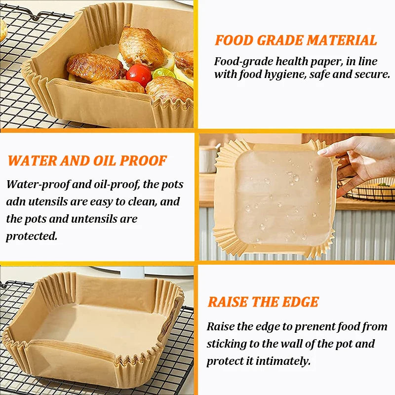 Air Fryer & Oven Disposable Paper Mats