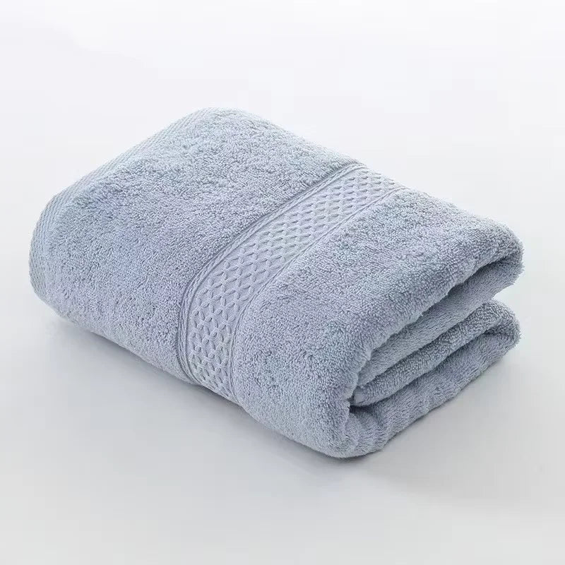 Cotton Bath Towel & Washcloth