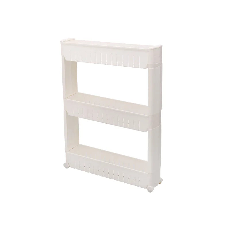 Multi-Layer Movable Storage Rack – Sleek & Space-Saving Organizer