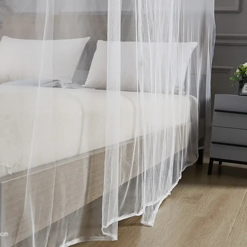 Portable And Easy To Install Single Opening Encrypted Mosquito Net, bedroom Mosquito Cover - Perfect For Bedrooms, Dormitories