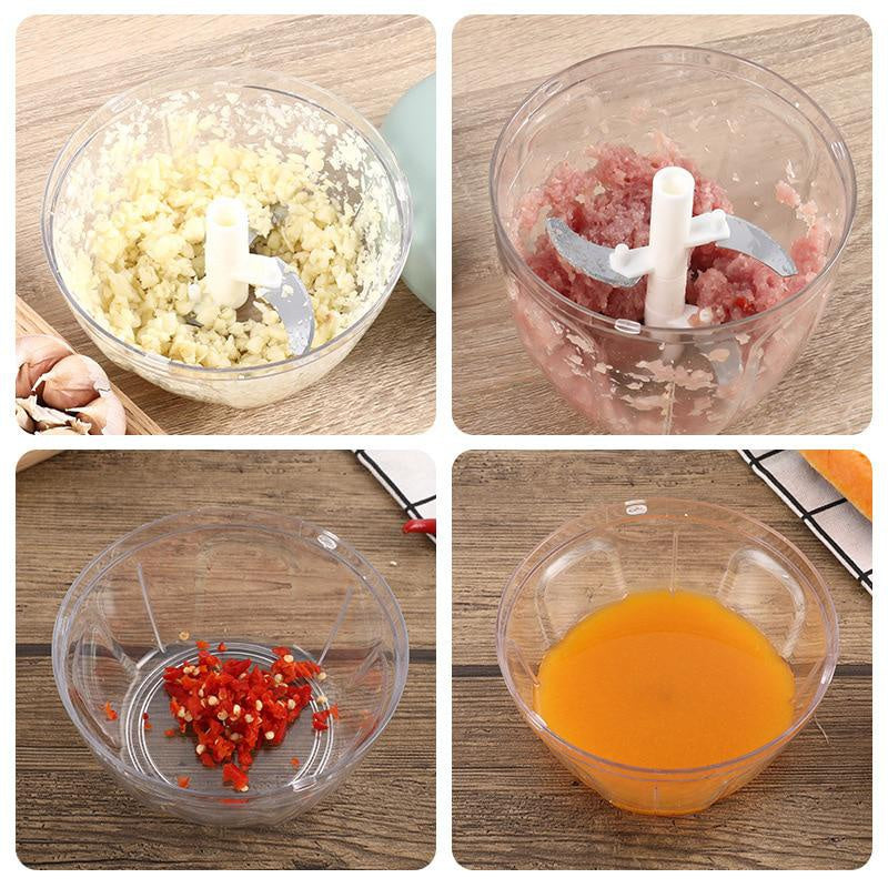 Manual Meat Mincer & Garlic Press