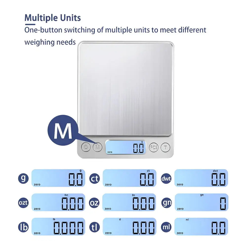 Digital Kitchen & Jewelry Scale