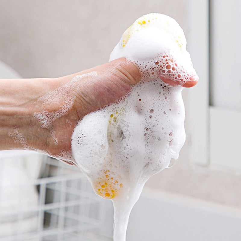 Reusable Double-Sided Dishwashing Sponges