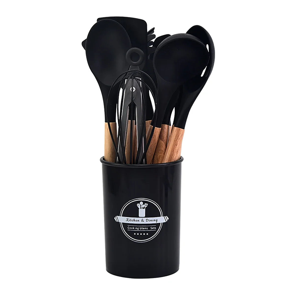 Silicone Kitchen Utensils Set (12pcs)