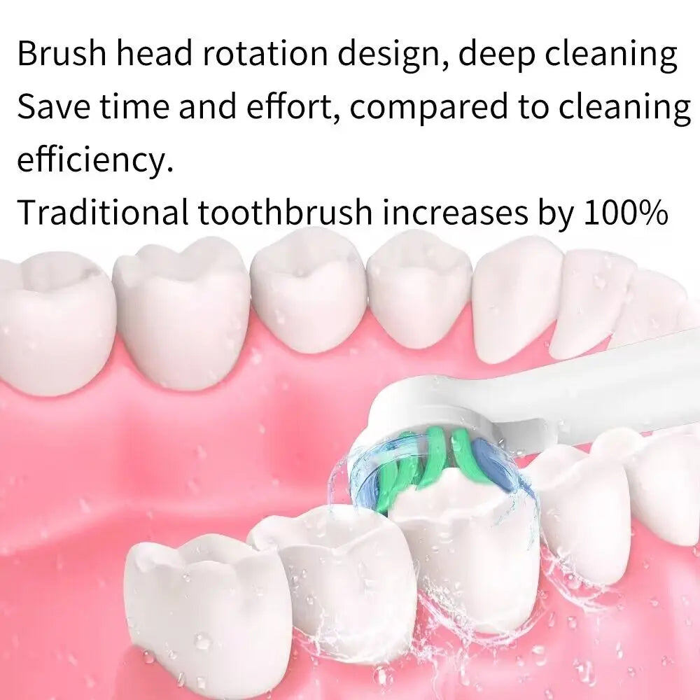 16/20PCS Brush Head nozzles for Oral B Electric Toothbrush Replacement Head Refill Sensitive Floss Cross Action (Not for iO)