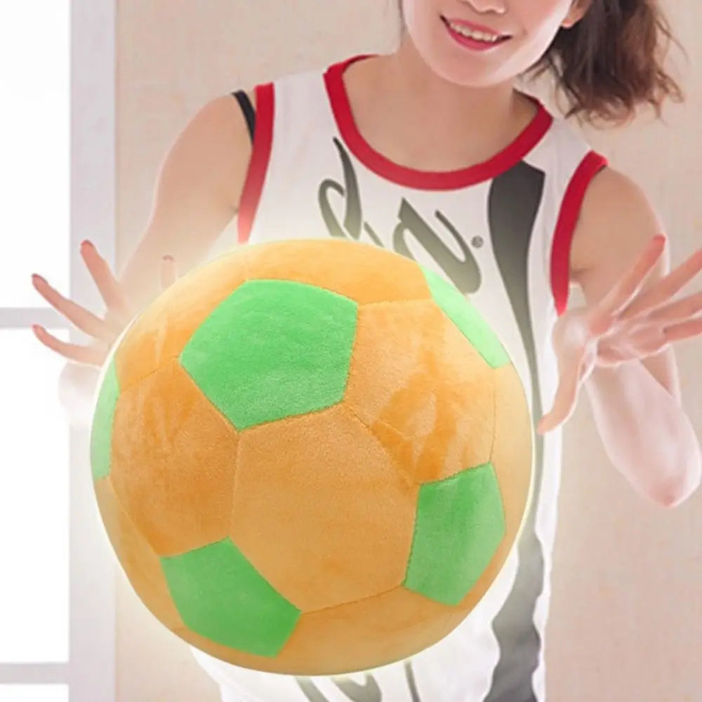 Soccer Sports Ball Throw Pillow Stuffed Soft Plush Toy Realistic Football Home Sofa Decoration Cushion Pillow Gift