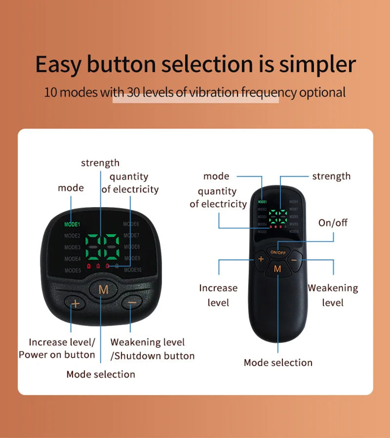EMS Muscle Stimulator Hips Trainer Glute Trainer Electric Buttocks Massager Muscle Toner Help Lift Shape Tighten Butt Women Men