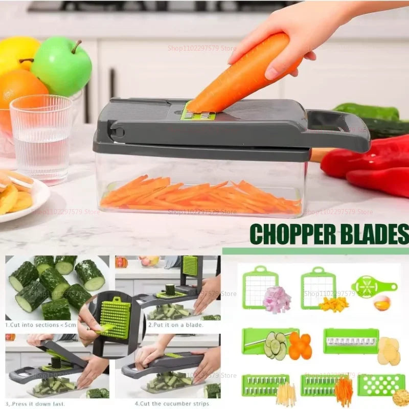 Kitchen Vegetable Cutter & Shredder
