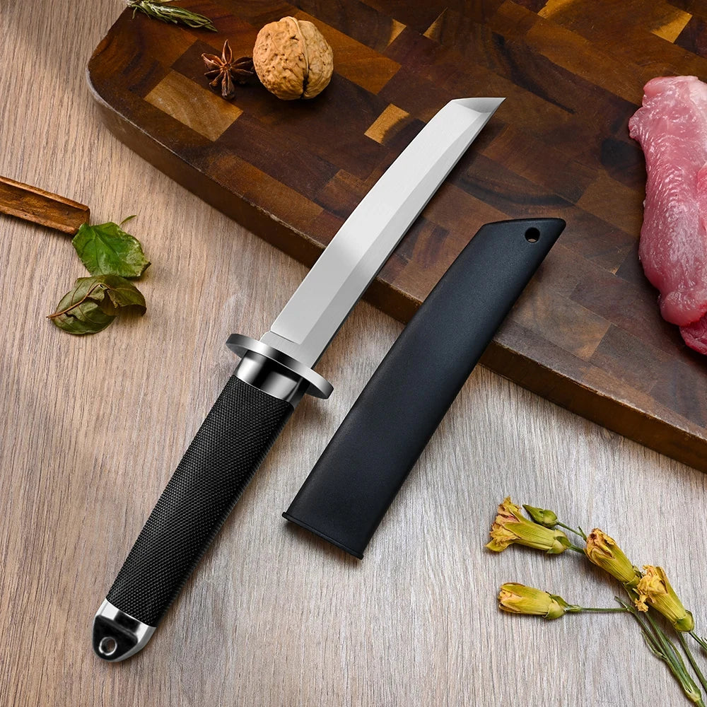 Professional Samurai Kitchen Knife with Sleeve