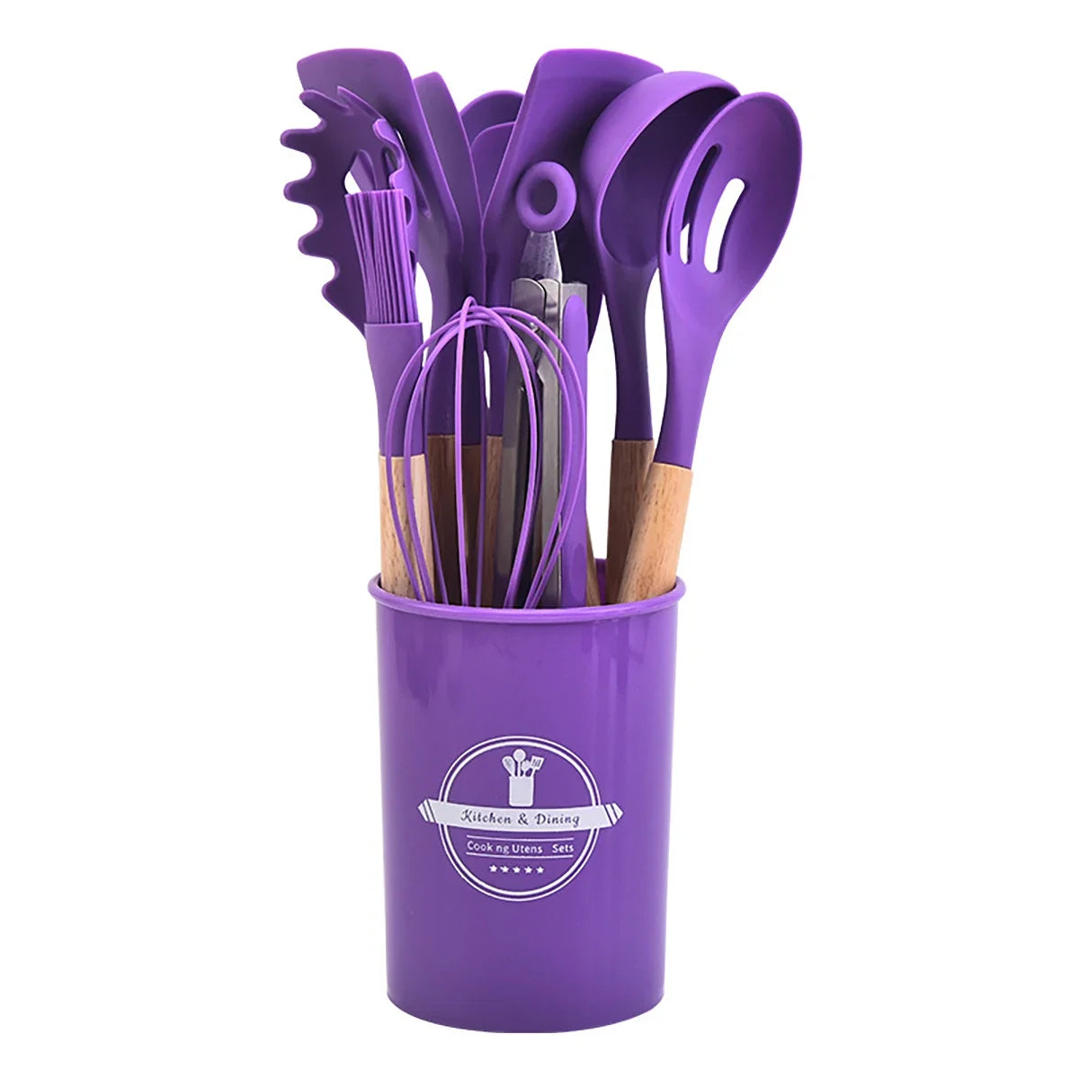 Silicone Kitchen Utensils Set (12pcs)