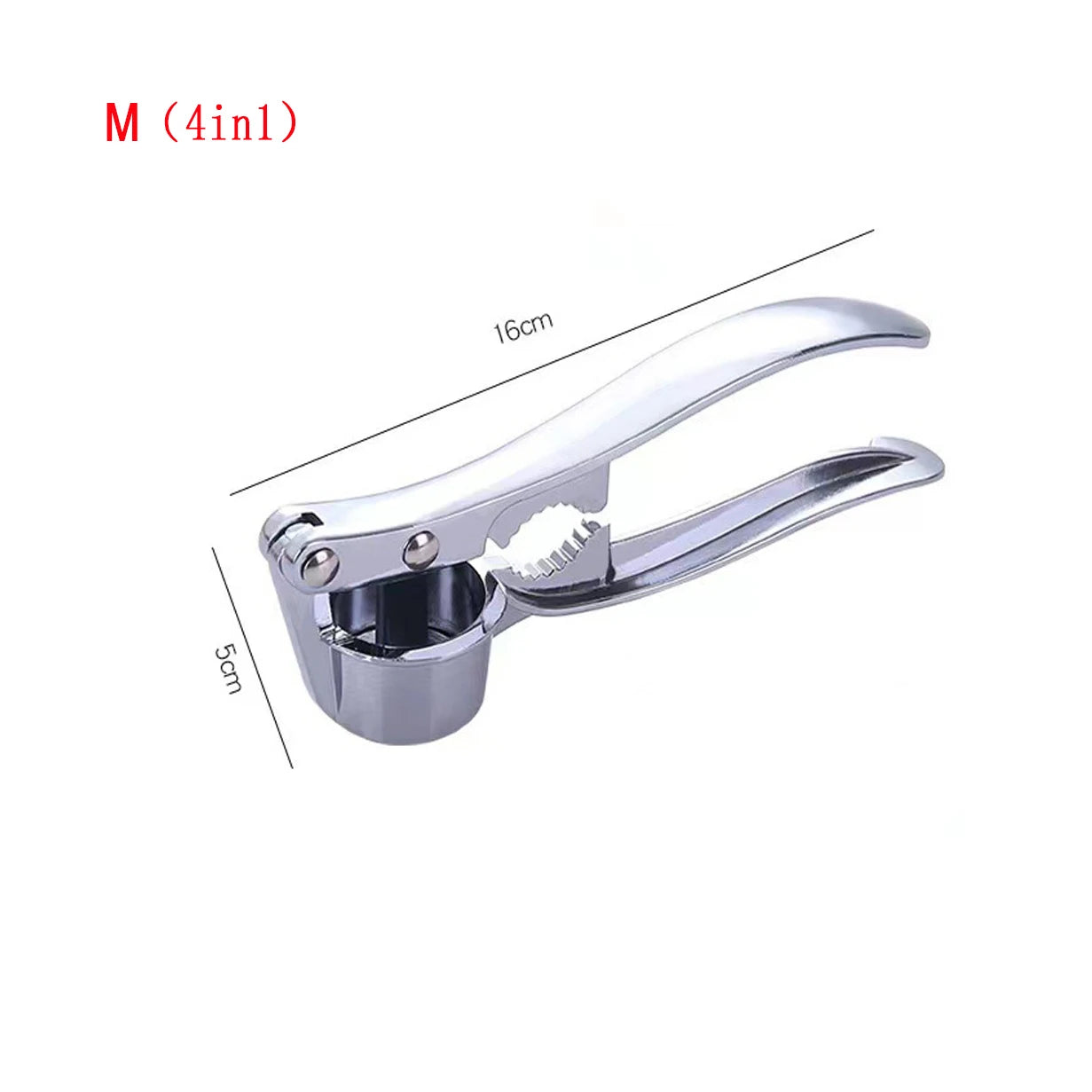 Stainless Steel Garlic & Ginger Press