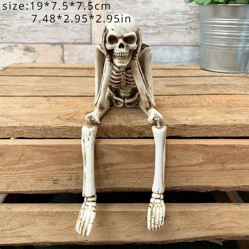 Human Skeleton Simulation – Spooky Halloween & Graduation Decor