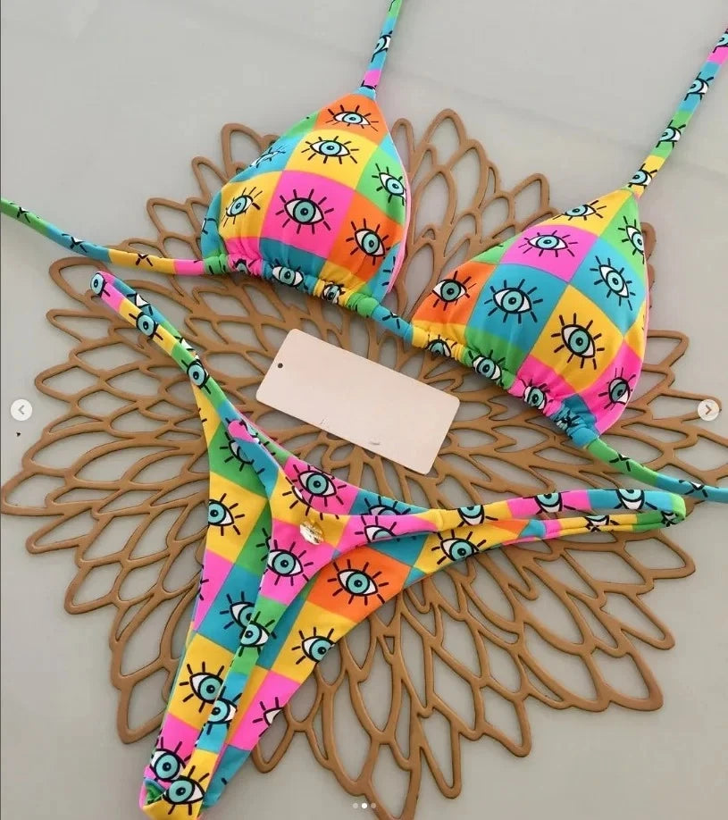 Summer Print Sexy Bikini
