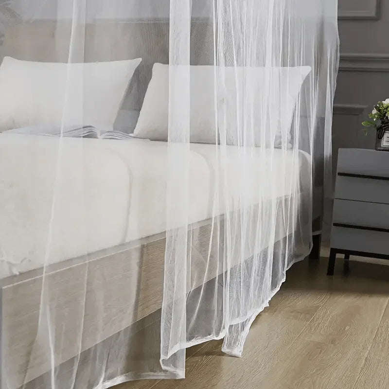 Portable And Easy To Install Single Opening Encrypted Mosquito Net, bedroom Mosquito Cover - Perfect For Bedrooms, Dormitories