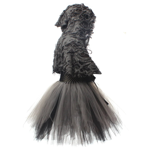 Spooky Black Cloak Costume