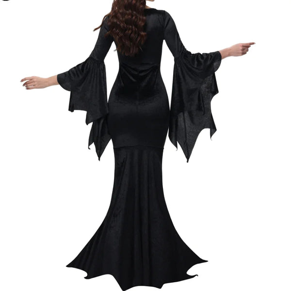 Spooky Chic Fishtail Dress