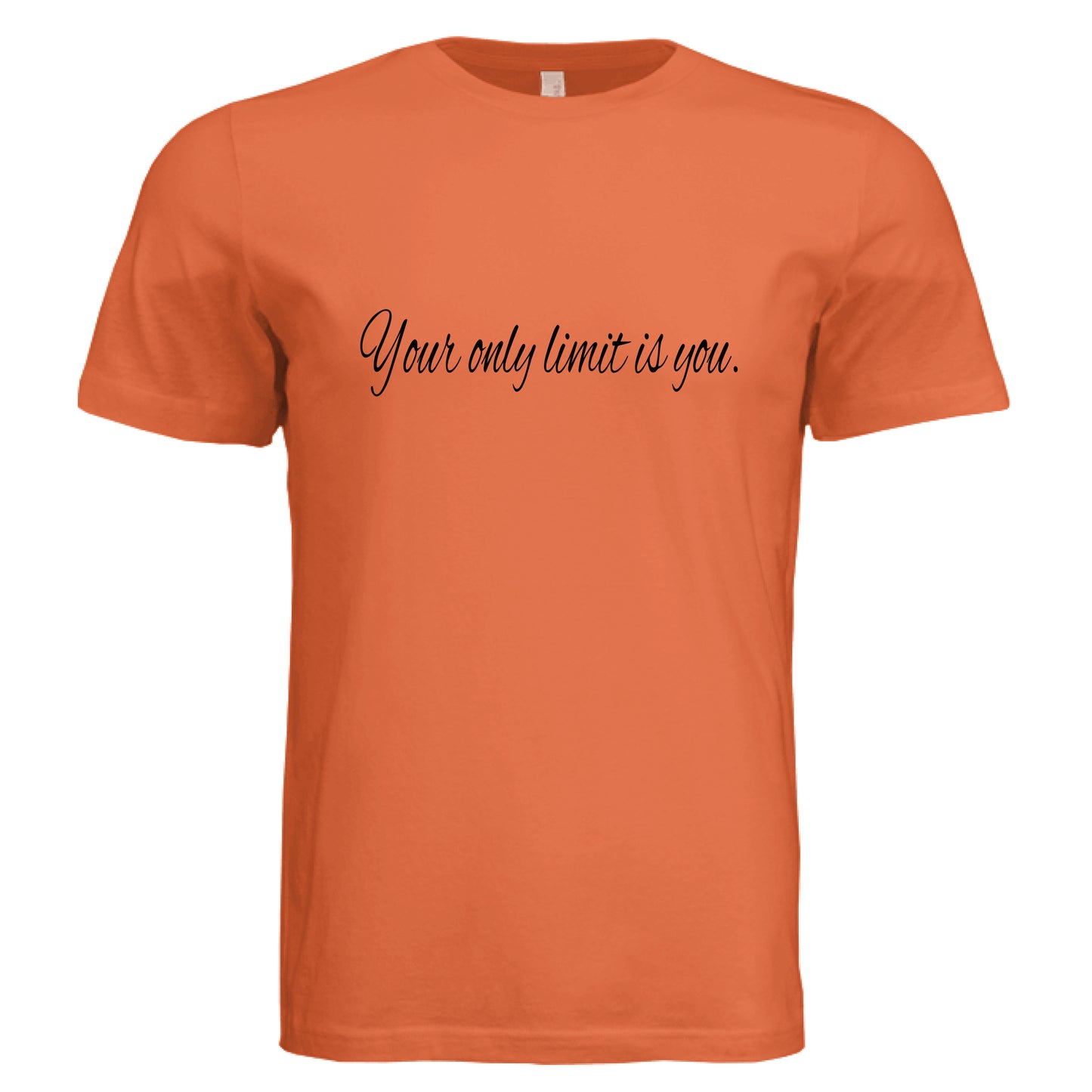Solid Orange Triblend - FRONT