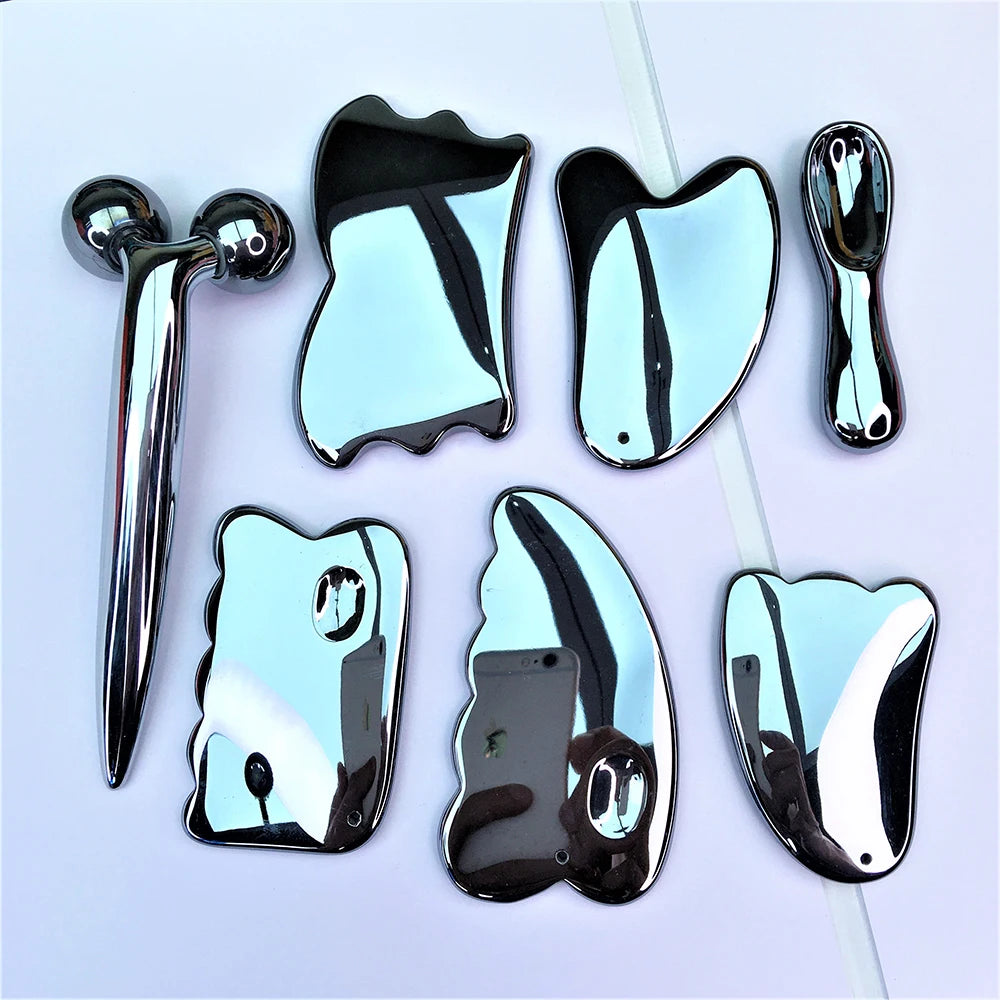 Terahertz Facial Massager & Gua Sha Tool