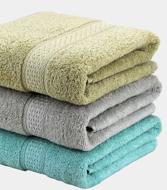 Large 100% Cotton Bath Towels (70x140cm)