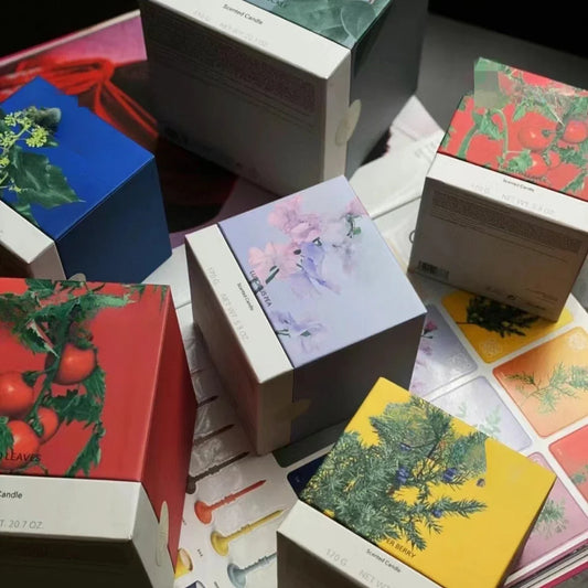 Scented Candles Romantic Air Fragrance Fresh Home Lasting Companion Christmas Gift Box Home Fragrance Wedding Birthday Gift