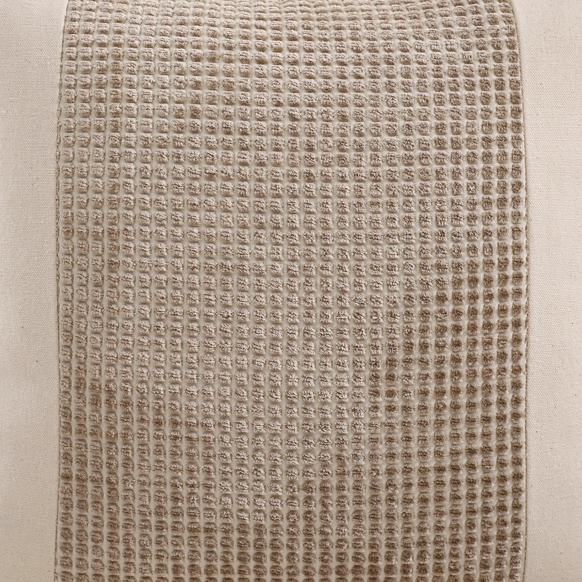Canvas Jacquard Throw Pillow Cover