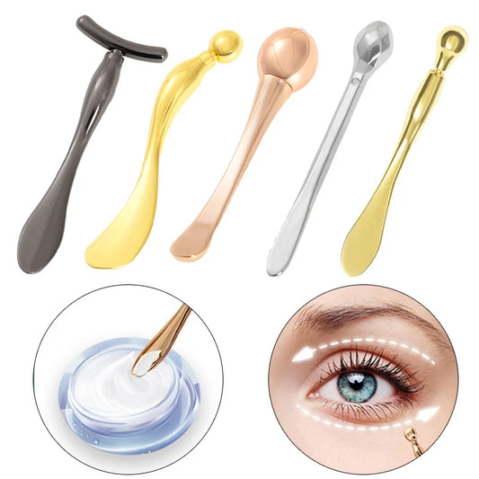 Metal Eye Cream Applicator & Facial Massager