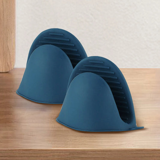 Heat Resistant Silicone Oven Mitts & Pot Holders