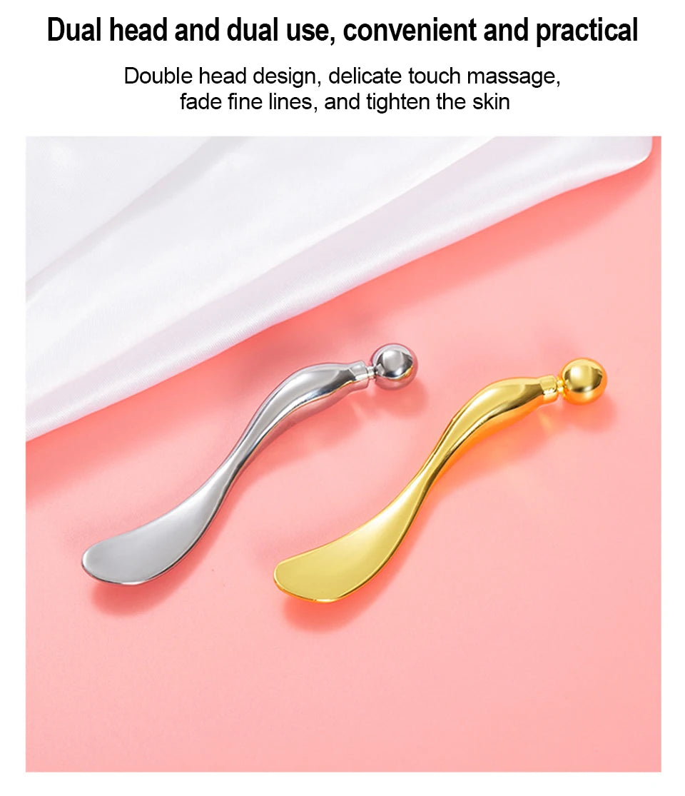 Metal Eye Cream Applicator & Facial Massager
