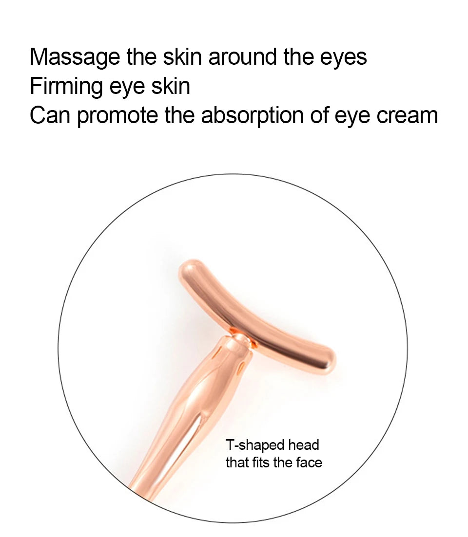 Metal Eye Cream Applicator & Facial Massager