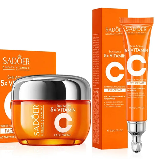 SADOER Vitamin C Face Cream – Brighten, Hydrate & Firm Your Skin