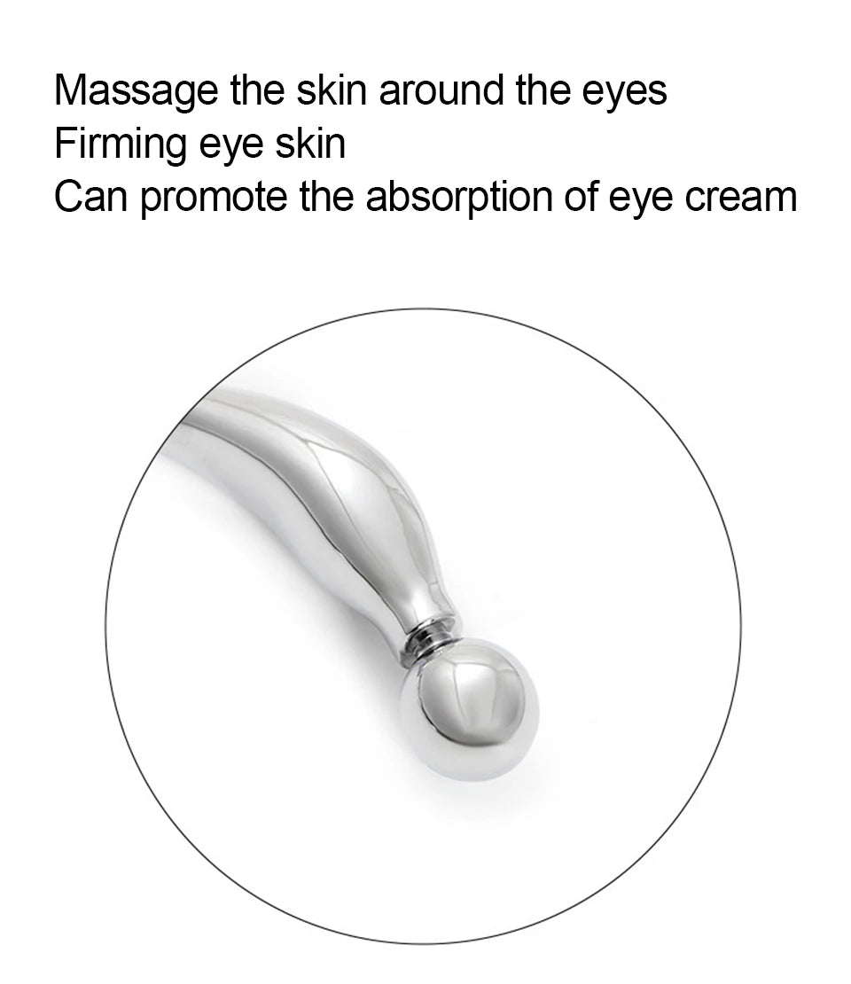 Metal Eye Cream Applicator & Facial Massager