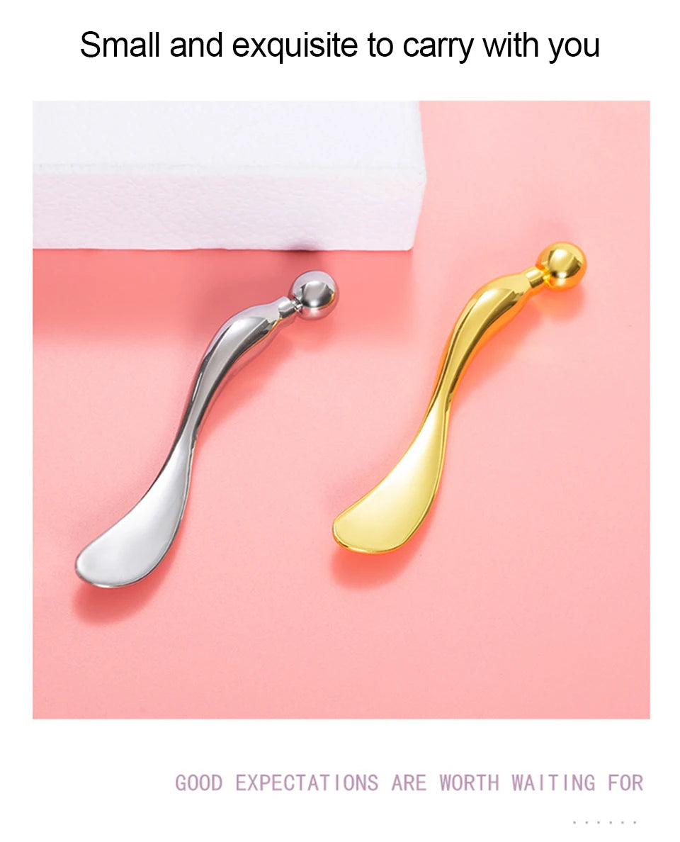 Metal Eye Cream Applicator & Facial Massager