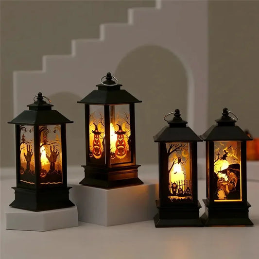 Halloween LED Candle Lanterns
