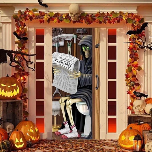 Halloween Horror Door Cover