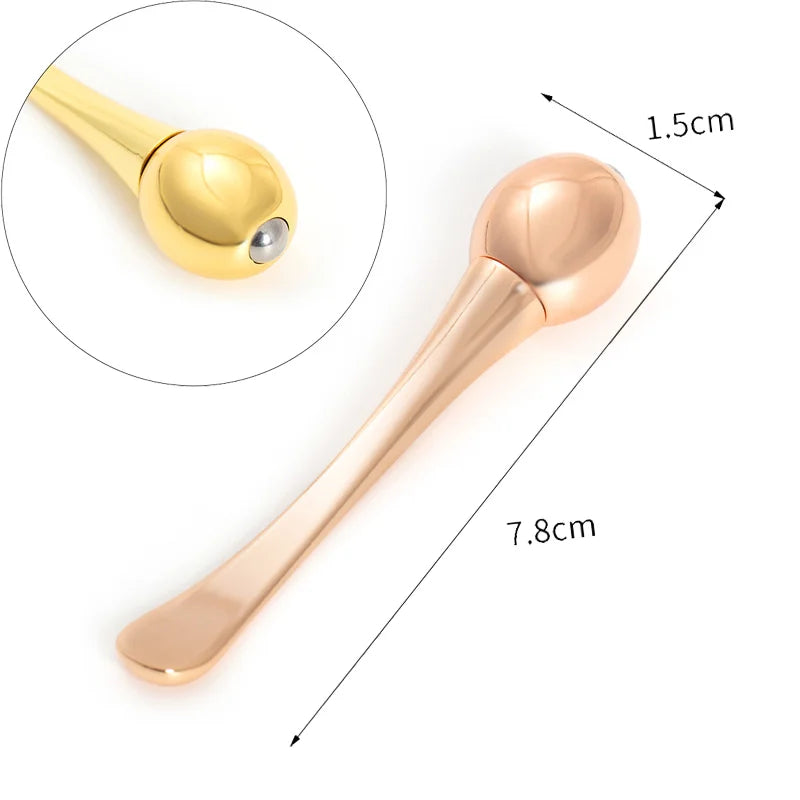 Metal Eye Cream Applicator & Facial Massager