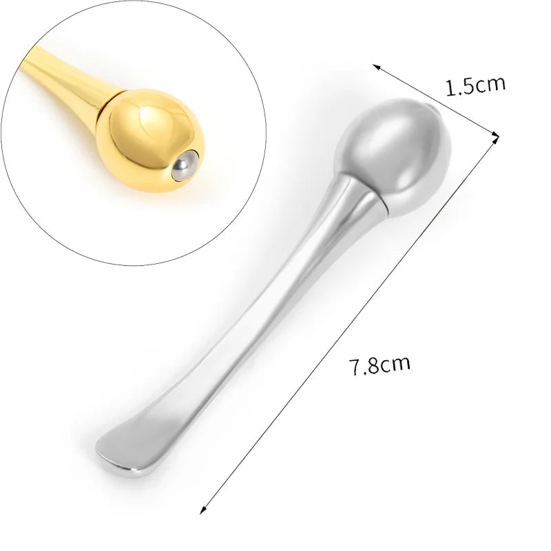 Metal Eye Cream Applicator & Facial Massager