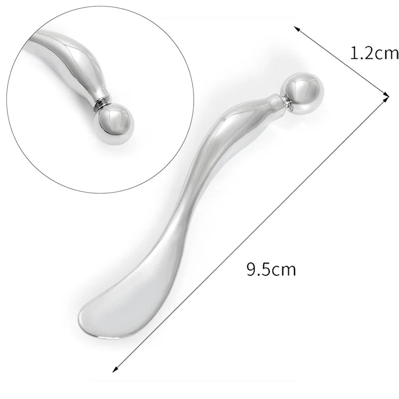 Metal Eye Cream Applicator & Facial Massager