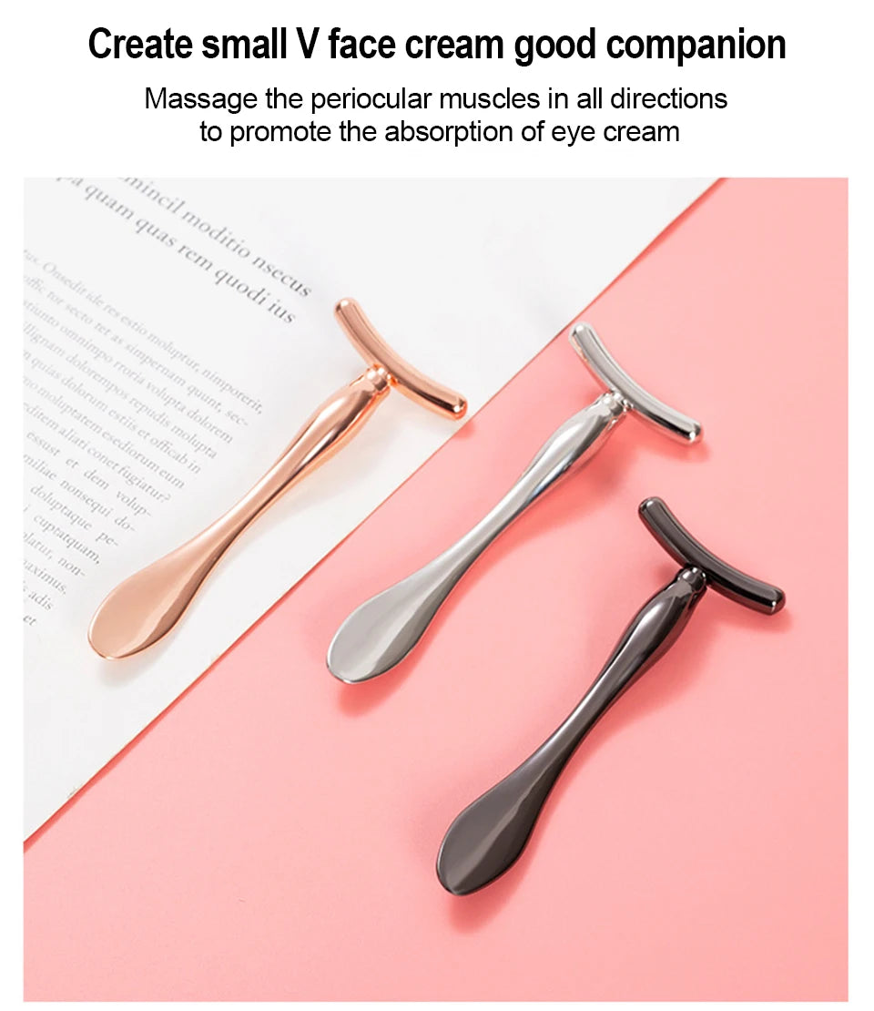 Metal Eye Cream Applicator & Facial Massager