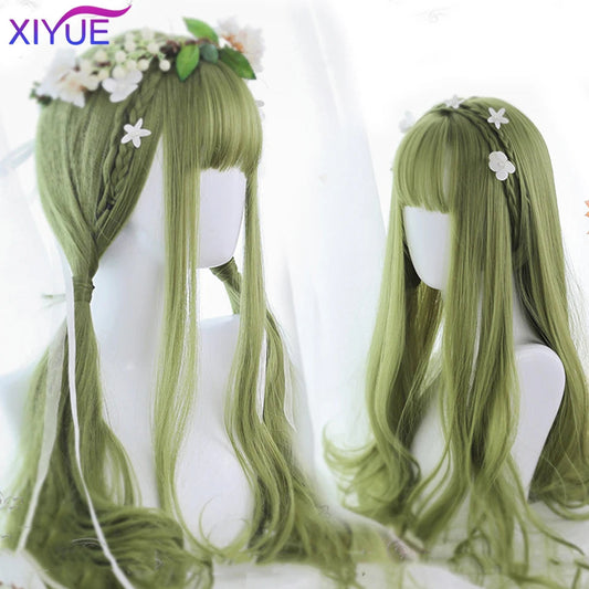 Mystical Green Cosplay Wig