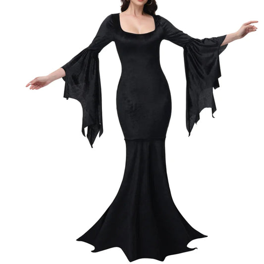 Spooky Chic Fishtail Dress.
